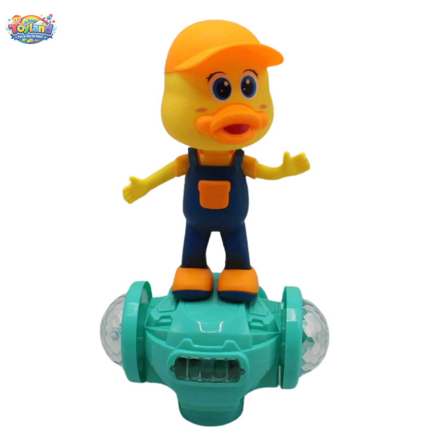 Funny Duck Balanced Vehicle Toy for Kids – 360° Rotating Musical Toy with 5D LED Lights & Sound