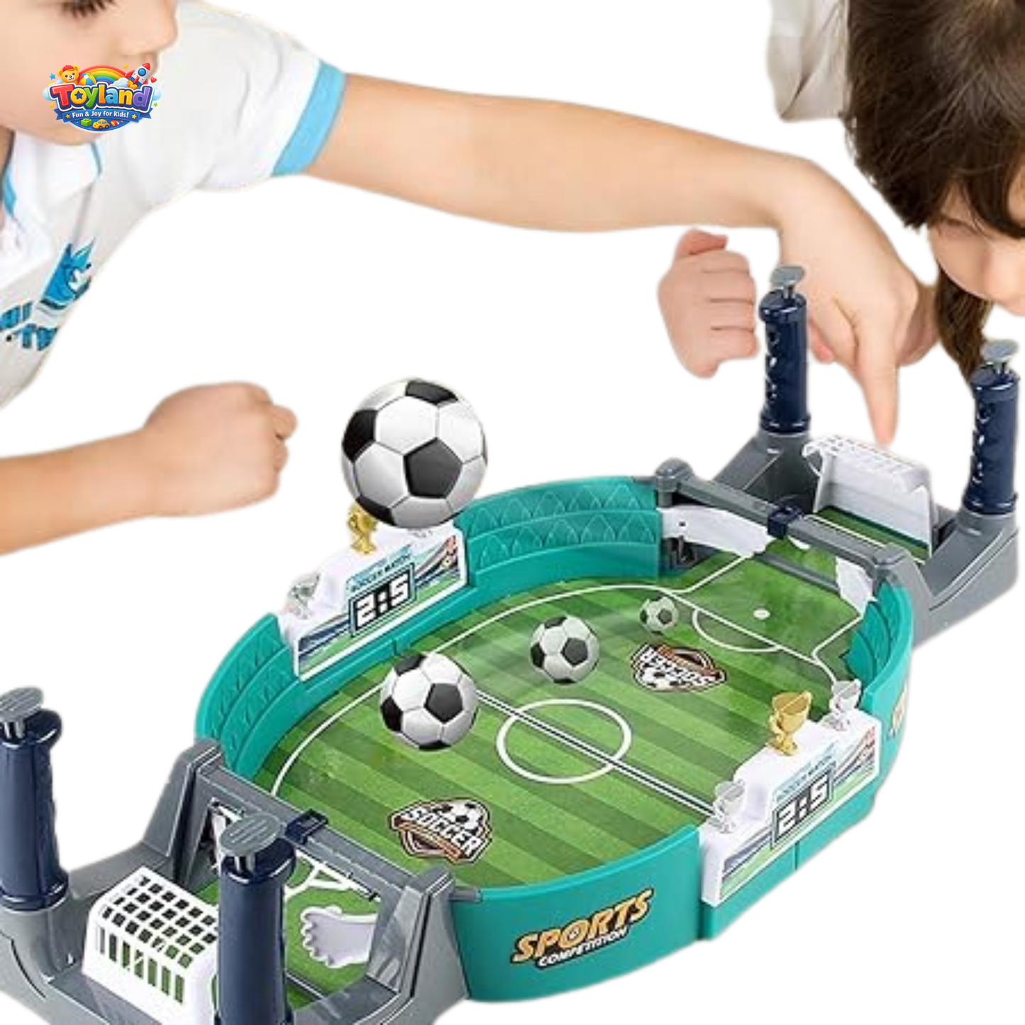 Large Tabletop Football Battle Game – 2-Player Interactive Arcade Soccer Toy for Kids & Adults