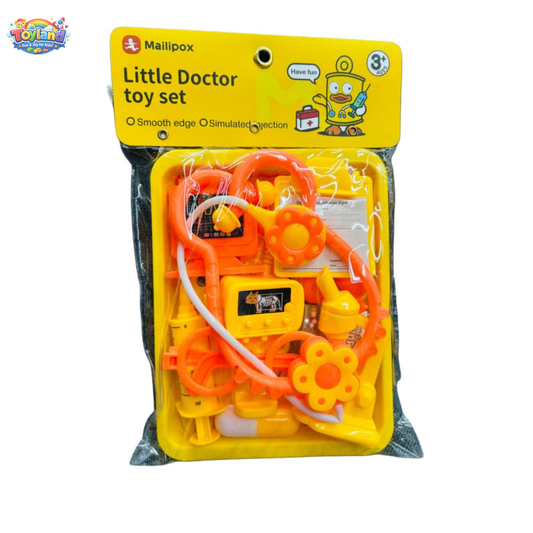 AA Little Doctor Toy Set for Kids – Educational Medical Kit with Stethoscope & Accessories – Best Role-Play Gift for Toddlers (Ages 3+)