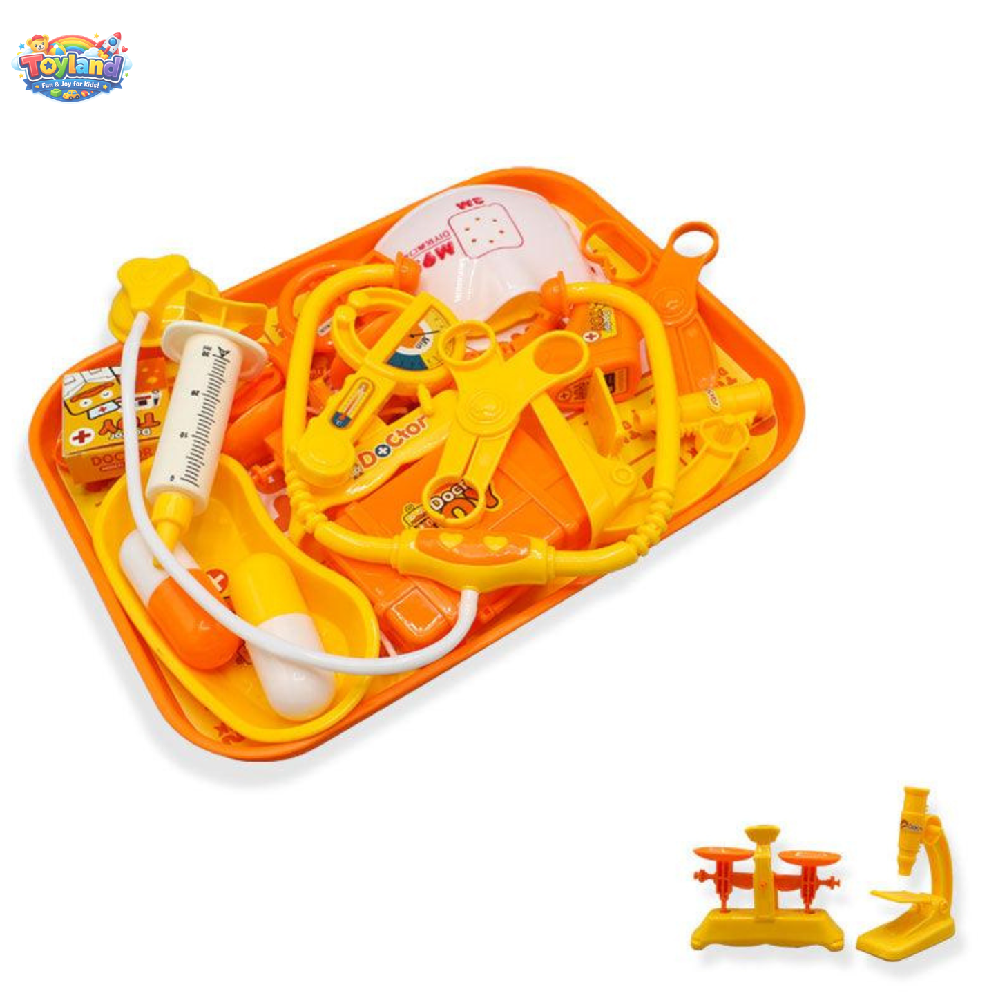 AA Little Doctor Toy Set for Kids – Educational Medical Kit with Stethoscope & Accessories – Best Role-Play Gift for Toddlers (Ages 3+)