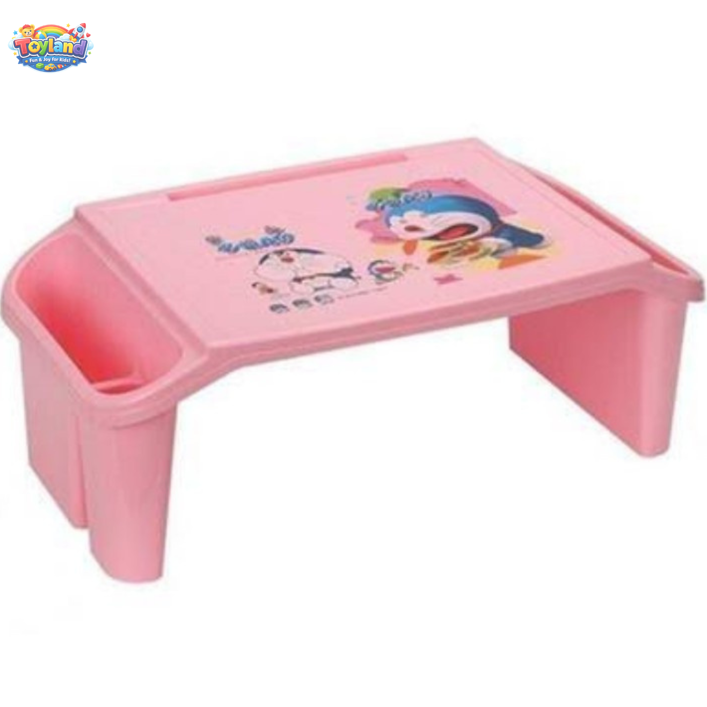 Kids’ 2-in-1 Multipurpose Study Table & Activity Desk – Available in Superhero (Spider-Man/Hulk) & Minions Editions – Portable Tablet Holder & Book Storage