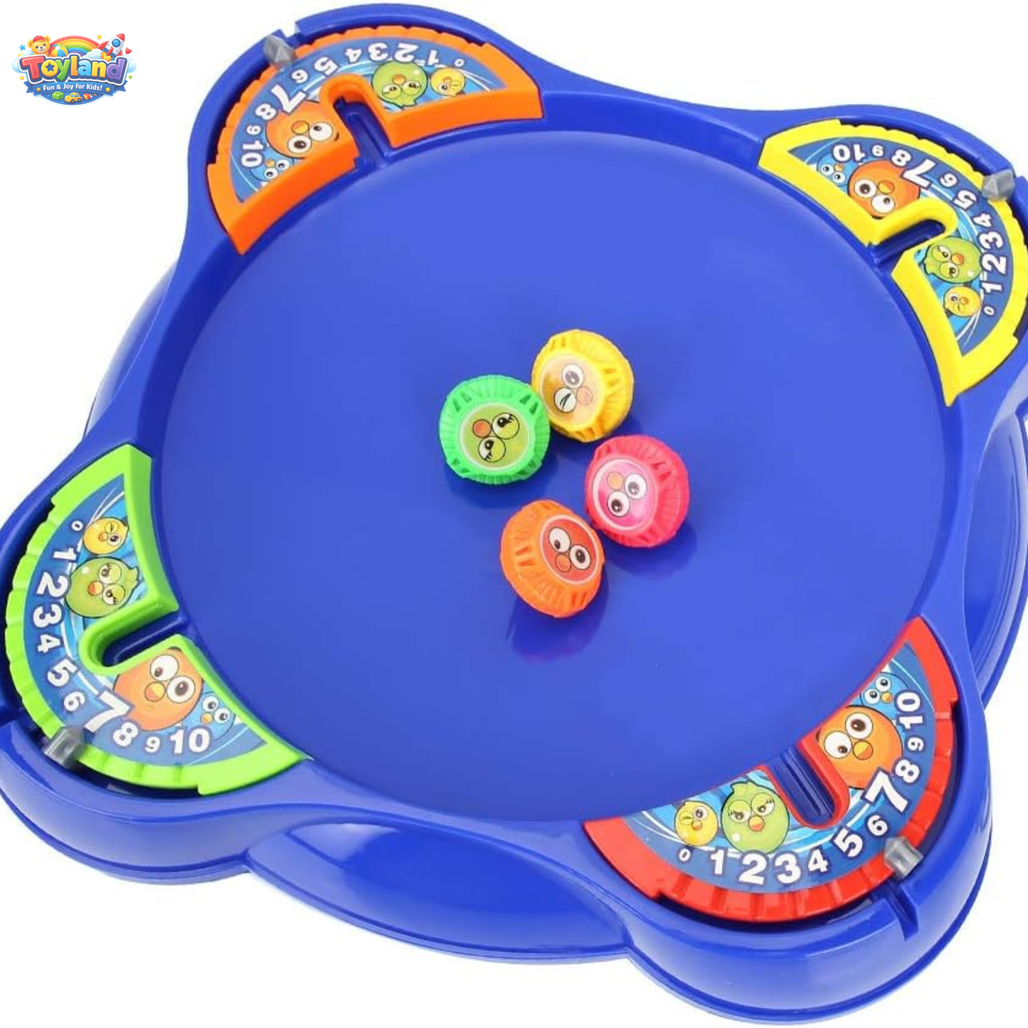 Ultimate Spinning Top Battle Arena Game Set – 4-Player Multiplayer Battle Board with Gyro Tops & Launchers – Action-Packed Competitive Toy for Kids Boys & Girls