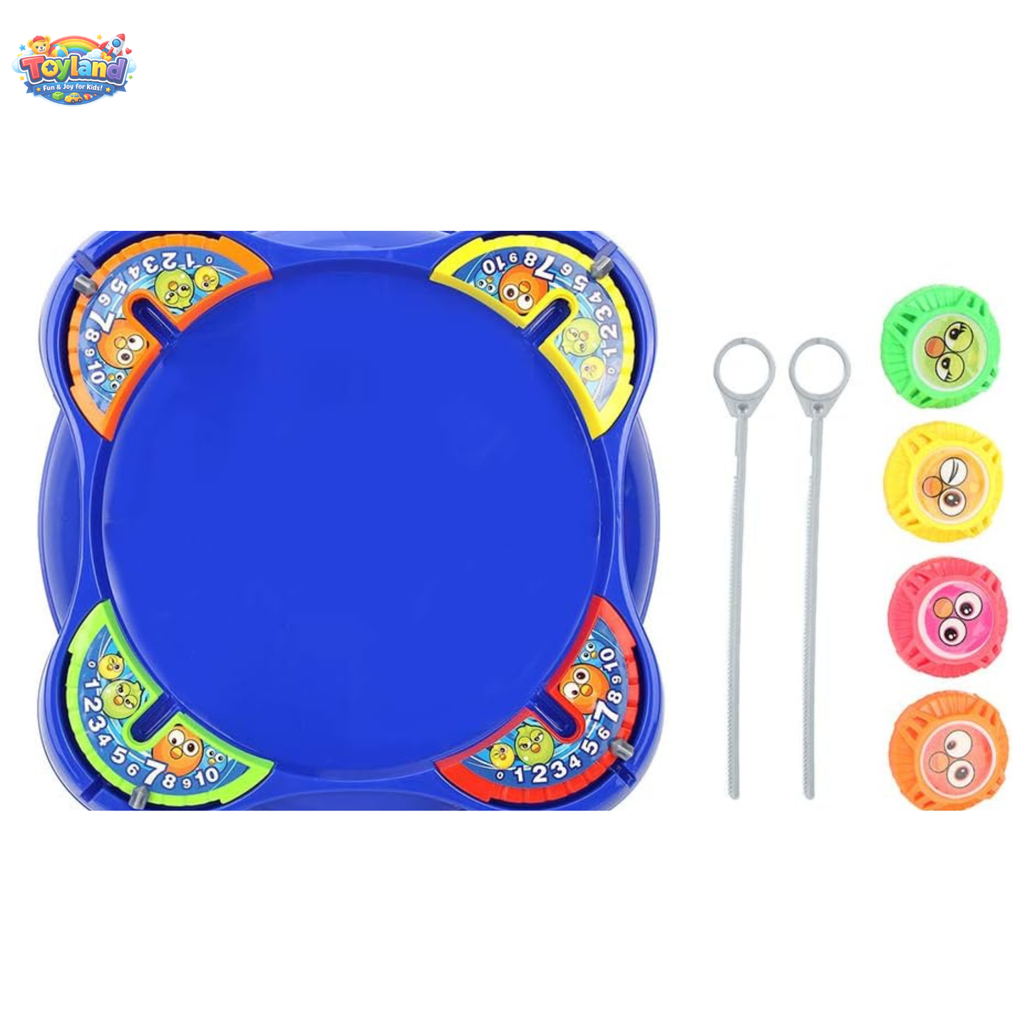 Ultimate Spinning Top Battle Arena Game Set – 4-Player Multiplayer Battle Board with Gyro Tops & Launchers – Action-Packed Competitive Toy for Kids Boys & Girls